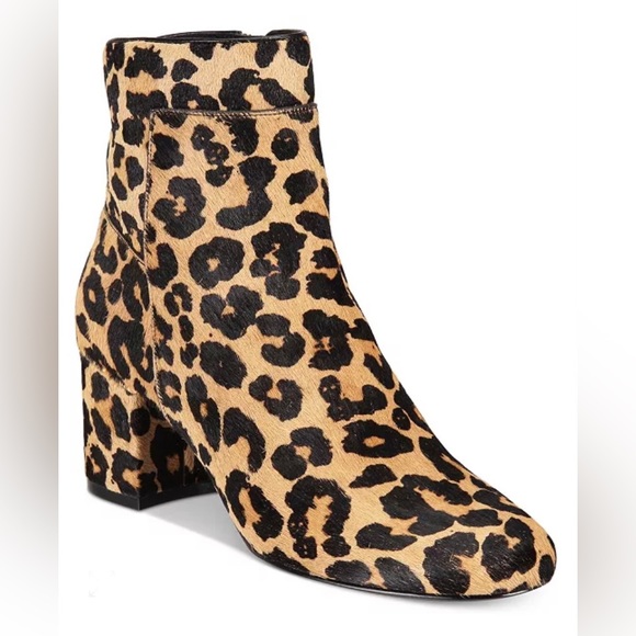 COLE HAAN Arden Grand Ankle Boots Ocelot Print - Picture 2 of 11